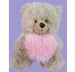 Игрушка мягкая, Мишка с сердечком h-40см NH-0382