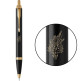 Ручка шариковая Parker 22032_T066y IM 17 Black GT Тризуб с пшеницей