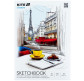 Блокнот для маркеров скетчбук А4 (21*29,7см) 120г/м, 30л. Kite Creative K-1281
