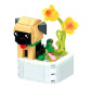 Конструктор 3D Blocks Любимые песики 103H-3 Немецкая овчарка, кор. 20*14,5*4см, 199 деталей
