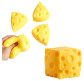 Сквиш антистресс Сыр резиновый Cheese 7см ассорти 14072-2