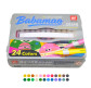 Маркер универсальный акриловый Acrylic Marker набор 24 шт 3320-24 в пластиковом футляре