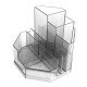 Підставка канцелярська пластик СП-К ПН-3_Прозорий