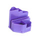 Підставка канцелярська пластик СП-К ПН-3_Фіолетовий з перламутром