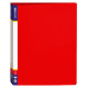Папка А4 з 2 кільцями ECONOMIX пластик 30701_Красный