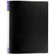 Папка А4 з 2 кільцями ECONOMIX пластик 30701_Черный
