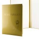 Адресна папка А4 СПЕКТР 'Поздравляем' Ламін. картон, однотонна ПА067Л**_Золото