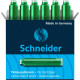 Балончики чорнильні 6шт Schneider S6601/6602/6603/6604/6608/S1661**_Зеленый