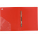Папка кліп-файл А4 з 1 швидкозшив. BUROMAX BM.3407_Красный