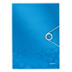 Папка А4 Leitz Wow на гумках 459900**_Бирюзовый