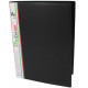 Папка кліп-файл А4 з 1 притиском DATUM D1803_Черный