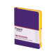 Блокнот 11,5*16,0см 80арк Axent Partner Soft Mini кліт. 8205**_Фиолетовый