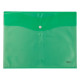 Папка А4 Axent з 5 файлами на кнопці пластик 1423_Салатовый
