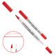 Маркер перманентний Sakura Identi Pen двосторонній XYK#**_красный