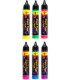Контурна фарба з 3D ефектом 25мл Santi Liquid neon gel 7412**_желтый