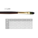 Пензель KOLOS синт овальна Lime 1112FR д.р._№10