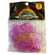 Гумки для плетіння Rainbow Loom 200шт. нєон 83** +крючок_Фиолетовый (8372)