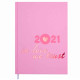 Щоденник А5 Buromax 2021 Crayon BM.2107-**_Розовый
