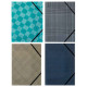 Папка А4 Axent на гумках Tartan 1509-**_Синий