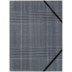 Папка А4 Axent на гумках Tartan 1509-**_Серый