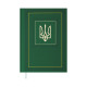 Щоденник А5 Buromax 2024 Nation Тризуб BM.2199-**_Зеленый