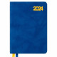 Щоденник А6 Leo Planner 2024 Case м'який 25245*_Синий