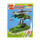 Конструктор HLJW військова техніка Helicopter 8в1 збери вертоліт №0868-96D/SA-586_Салатовый (01)
