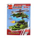 Конструктор HLJW військова техніка Helicopter 8в1 збери вертоліт №0868-96D/SA-586_Бордо (08)