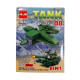 Конструктор HLJW військова техніка Tank 8в1 збери танк №0868-97D/SA-582_Серый (8)