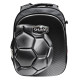 Рюкзак (ранець) м'який ShunYu Best 8803 з пеналом, твердий фасад 3D малюнок, М'яч 37*28*15см_Черный