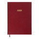 Щоденник 2025 А5 Buromax Strong BM.2129-**_Красный тёмный