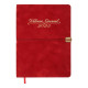 Щоденник 2025 А5 Buromax Velour BM.2134-**_Красный