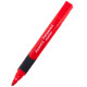 Перманентний маркер Axent Permanent Comfort Grip кругл носик 2мм 2542-**-A_Красный