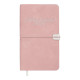 Щотижневик 2026 8,5*15,3см Buromax кишеньковий Velour BM.2891-*_Розовый