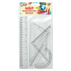 Лінійки-набір 4пр 1 Вересня 370262 лінійка 20см