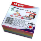 Папір для нотаток-куб КОЛЬОРОВИЙ 400арк 85*85мм НЕ проклеений SKIPER КЛАССИКА 1702/4321/4311