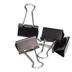 Біндер 19мм. чорний DATUM D1114 /300090