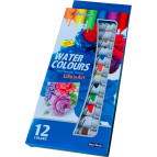 Акварельні фарби набір 12 кол. Bertand у тубах по 12мл Water Colours RW-1212/W-1212/W912N