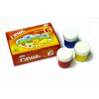 Гуаш ГАММА набір 6кол. по 20мл МУЛЬТИКИ 221030