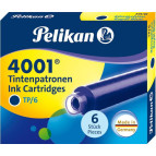 Балончики чорнильні PELIKAN 6шт TP-6 4001
