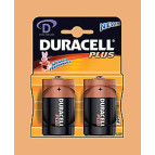 Батарейка DURACELL 1шт D/LR20/MN1400 BLN02*10 PLUS/BASIC