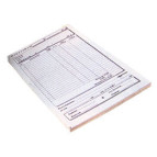 Накладна А4 100арк газетка