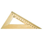 Трикутник 30 град 15см ДЕРЕВО С139