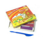 Пластилін 10кол. ГАММА МУЛЬТИКИ 200г со стеком 280017