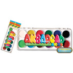 Акв фарби медові 12кол. ЛЮКСКОЛОР пл/уп б/к 073