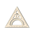 Трикутник 60 градусов 15см СП-К УР-1