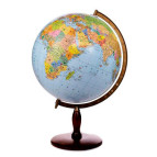 Глобус настільний 42см GLOWALA на дер ножке політич 8214