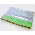 Обкладинка для зошита А5+ 250мк POLAND кольорові поля 240*350мм 00661/00159/00126