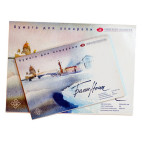 Папір-склейка ЗХК Білі Ночі А4 210*297мм 20арк 200г/м середня зернистость 130336/7975990