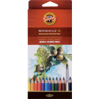 Олівці акварельні 24кол. Koh-i-Noor MONDELUZ 3718/3718024001KS